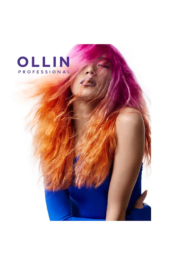 Ollin Гель-краска для волос прямого действия / Crush Color, фуксия, 100 мл KRISTALLER, фуксия - фото 2