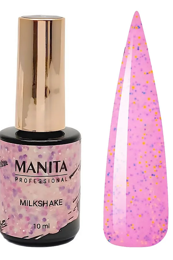 Manita Professional Гель-лак для ногтей / Milkshake №07, 10 мл KRISTALLER, №07 - фото 2