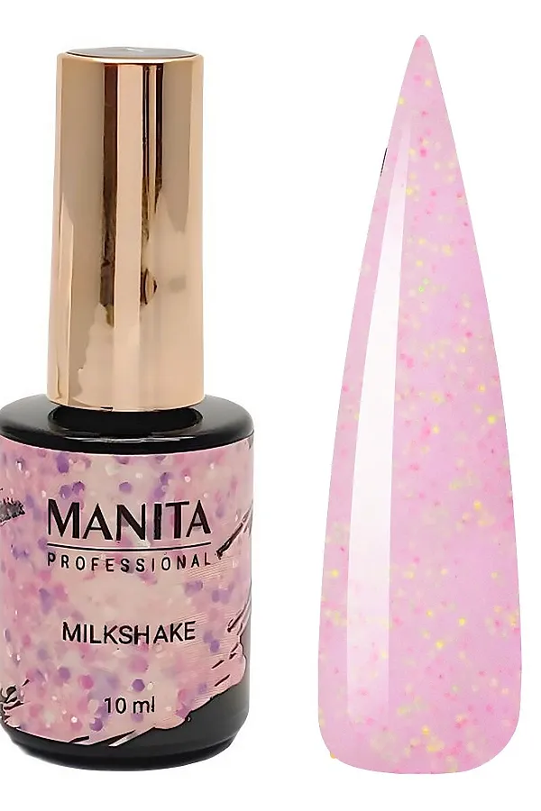 Manita Professional Гель-лак для ногтей / Milkshake №06, 10 мл KRISTALLER, №06 - фото 2