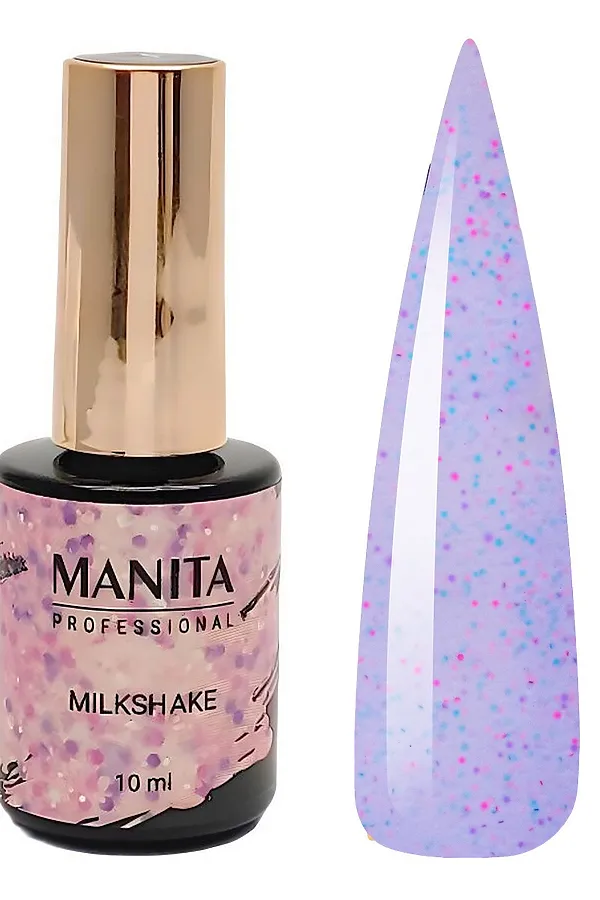 Manita Professional Гель-лак для ногтей / Milkshake №09, 10 мл KRISTALLER, №09 - фото 2