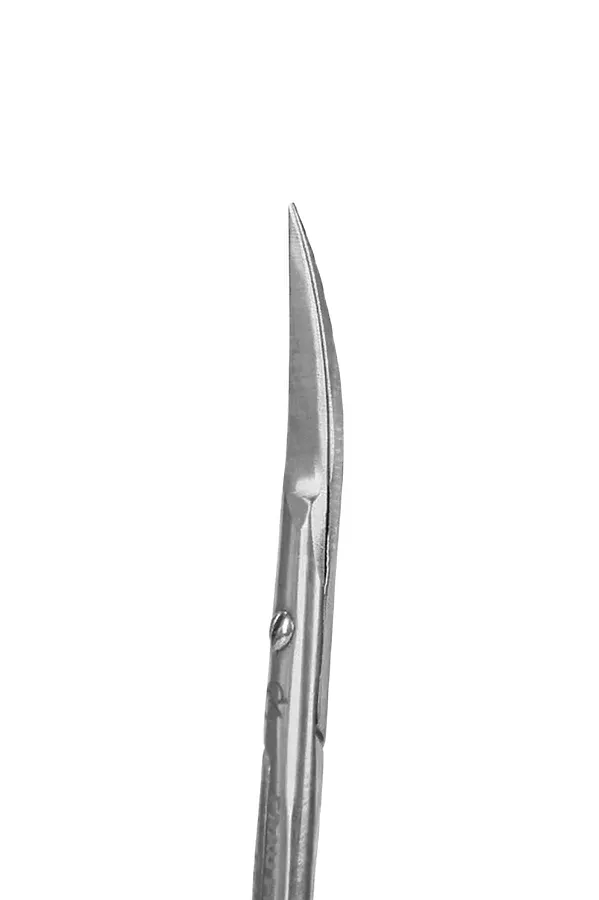 Frau Finger Ножницы маникюрные для кутикулы изогнутые / Classic FS-131SP, глянцевые, ручная заточка, 10 см KRISTALLER, серый - фото 2