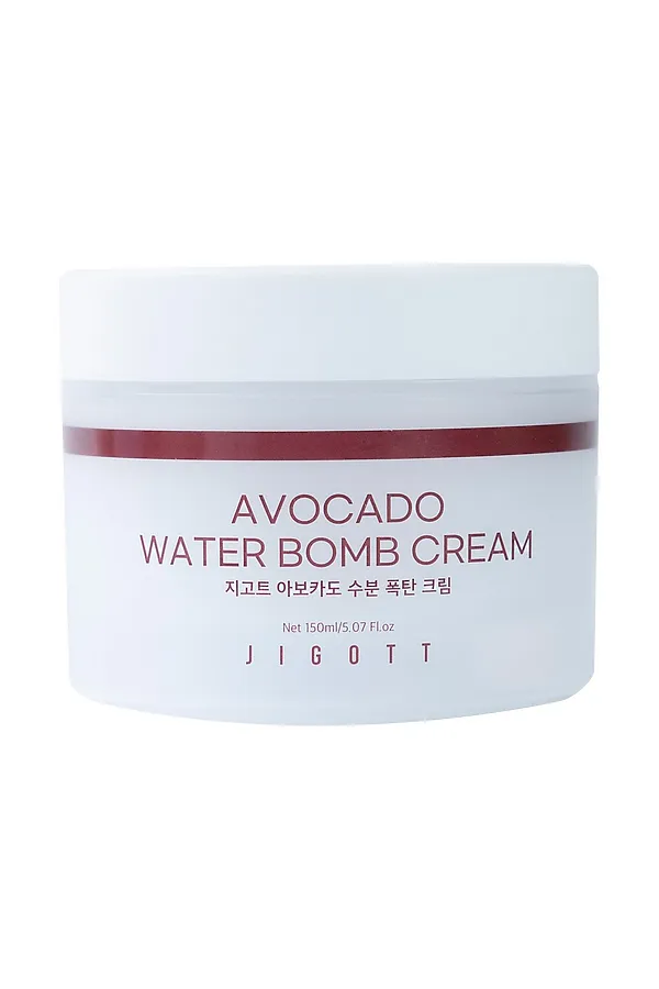 Jigott Крем для лица увлажняющий с экстрактом авокадо / Avocado Water Bomb Cream, 150 мл KRISTALLER, белый - фото 2