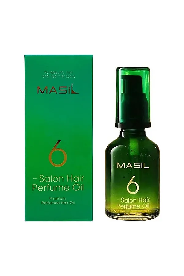 Masil Масло для волос парфюмированное / 6 Salon Hair Perfume Oil, 60 мл KRISTALLER, зеленый - фото 2