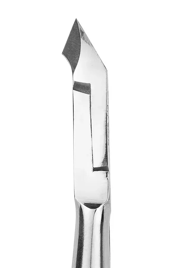 Frau Finger Кусачки маникюрные для кутикулы / Classic FN-202/4SP, двойная пружина, ручная заточка, 4 мм KRISTALLER, серый - фото 2