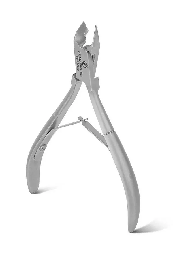 Frau Finger Кусачки маникюрные для кутикулы / Classic FN-202/8DP, двойная пружина, ручная заточка, 7 мм KRISTALLER, серый - фото 2