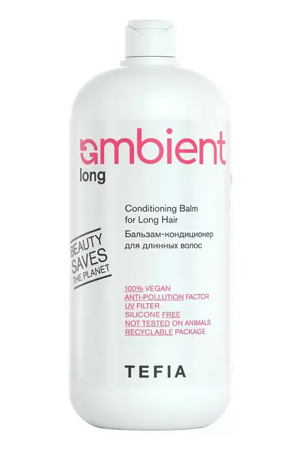 TEFIA  Ambient Бальзам-кондиционер для длинных волос / Long Conditioning Balm for Long Hair, 950 мл KRISTALLER, белый - фото 2