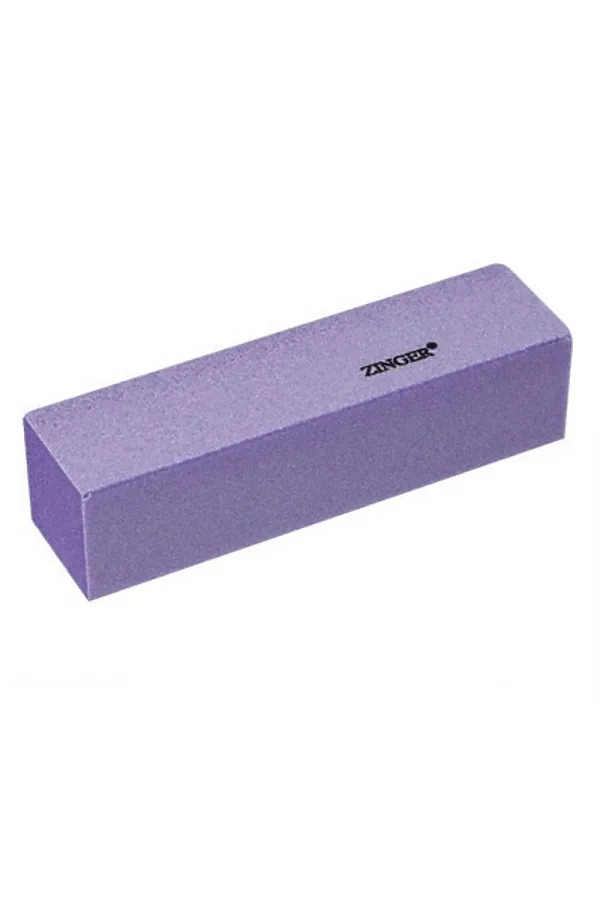 Zinger Бафик для шлифовки ногтей 4-х сторонний / Classic EK-112, 150 грит, фиолетовый KRISTALLER, фиолетовый - фото 2