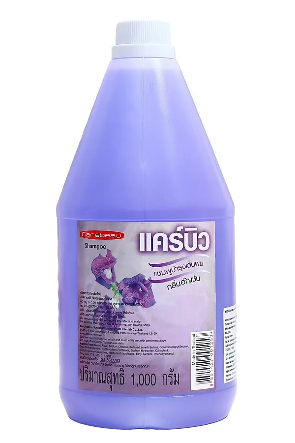 Carebeau Шампунь для волос с мотыльковым горошком / Butterfly Pea Shampoo, 1000 г KRISTALLER, фиолетовый - фото 2