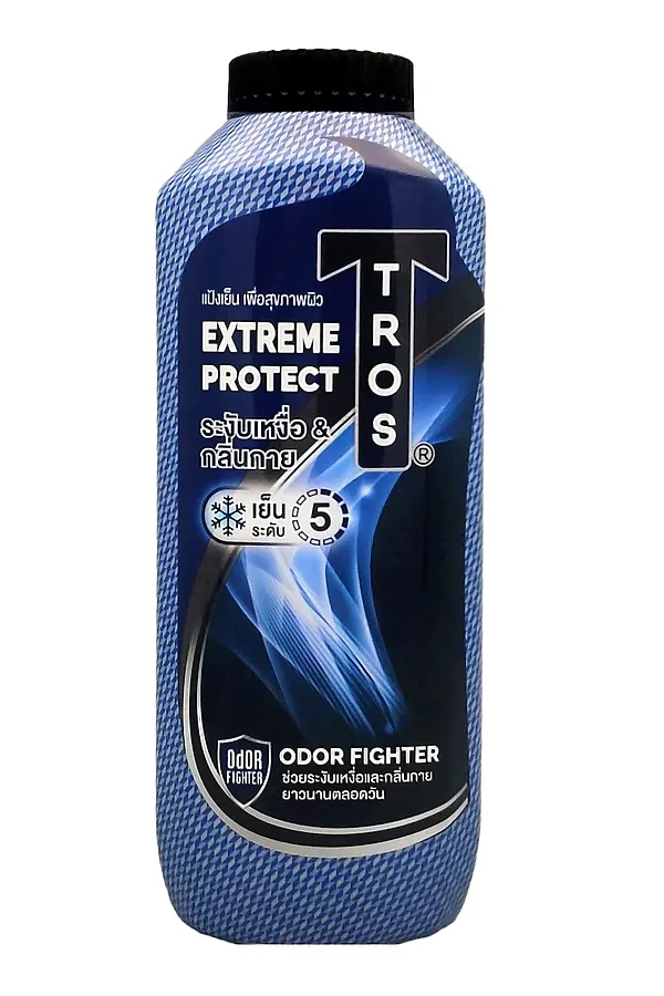 Tros Тальк для тела с охлаждающим эффектом / Extreme Protect, 280 г KRISTALLER, белый - фото 2
