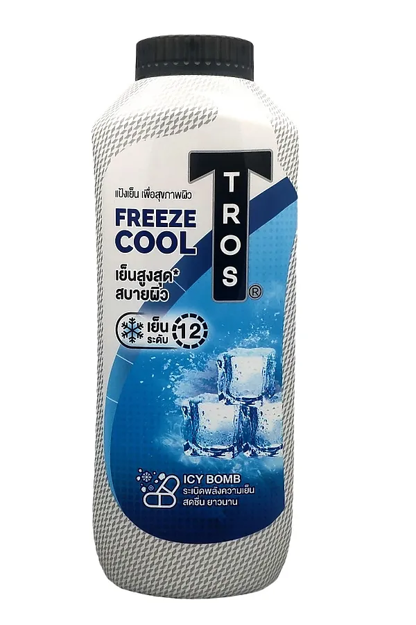 Tros Тальк для тела с охлаждающим эффектом / Freeze Cool, 280 г KRISTALLER, белый - фото 2