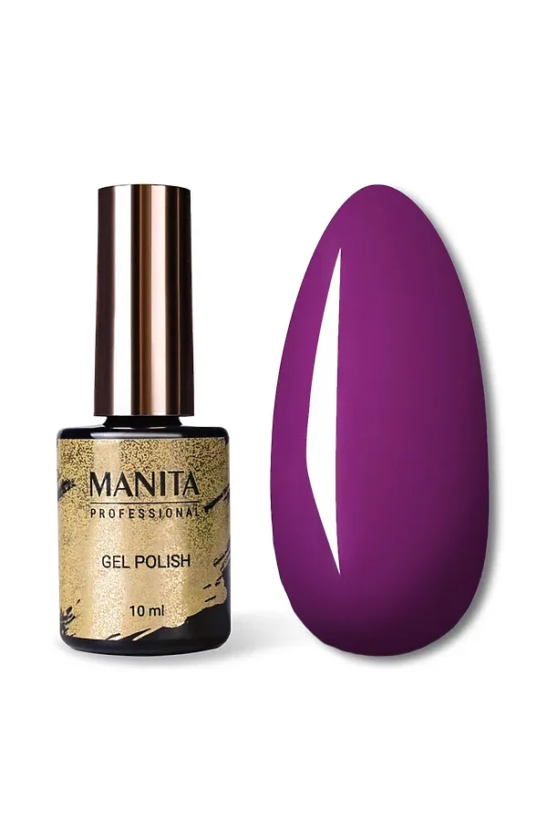 Manita Professional Гель-лак для ногтей / Classic №51, Vampy Purple, 10 мл KRISTALLER, №51, vampy purple - фото 2