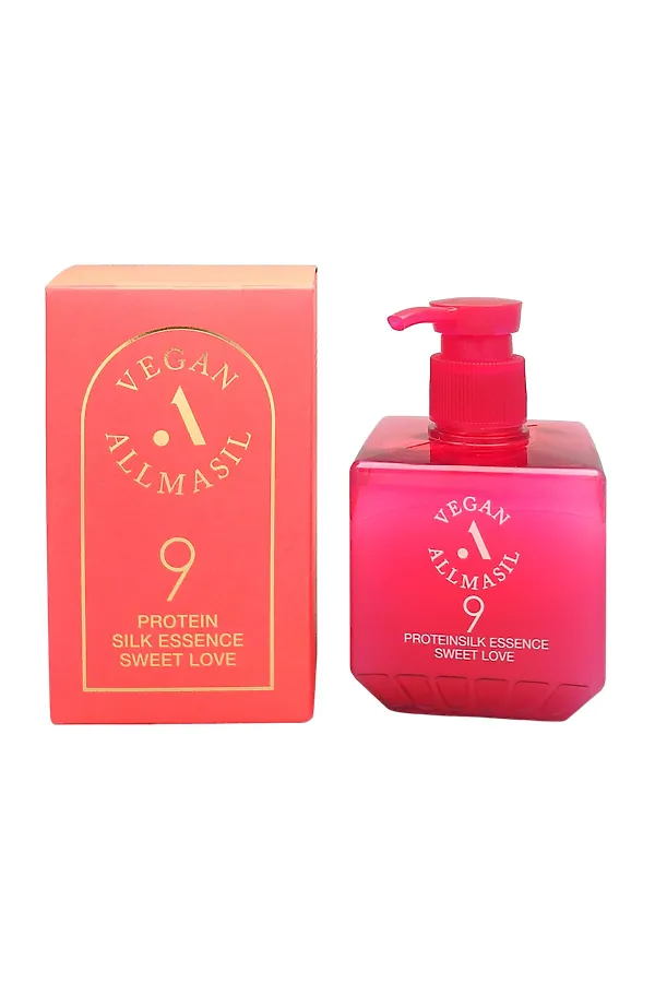 AllMasil Эссенция для волос с протеинами / 9 Protein Silk Essence Sweet Love, 200 мл KRISTALLER, розовый - фото 2