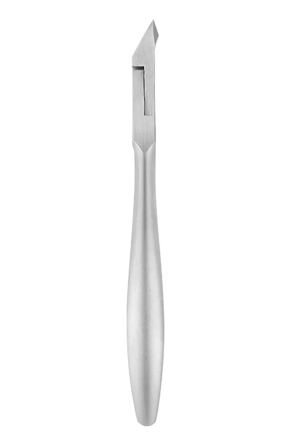 Nippon Nippers Кусачки маникюрные для кутикулы / Standard NN_NS-04S-4, спиральная пружина, ручная заточка, 4 мм KRISTALLER, серый - фото 2
