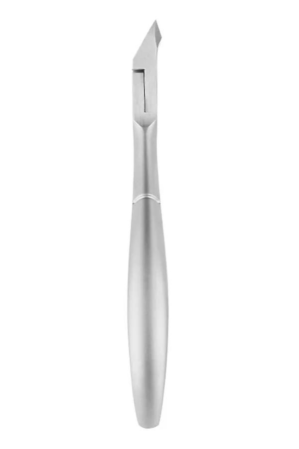 Nippon Nippers Кусачки маникюрные для кутикулы / Standard NN_NS-01S-4, спиральная пружина, ручная заточка, 4 мм KRISTALLER, серый - фото 2
