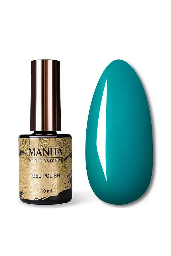 Manita Professional Гель-лак для ногтей / Classic №073, Turquoise, 10 мл KRISTALLER, №073, turquoise - фото 2