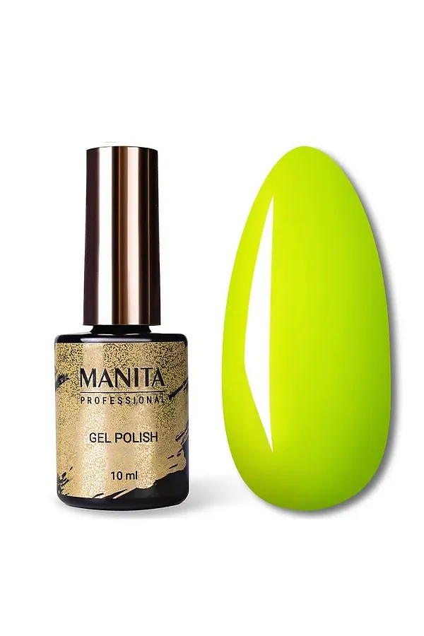 Manita Professional Гель-лак для ногтей / Classic №083, Lemon Fresh, 10 мл KRISTALLER, №083, lemon fresh - фото 2
