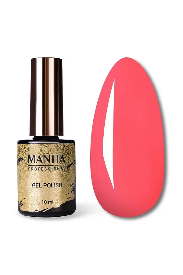 Manita Professional Гель-лак для ногтей / Classic №090, Flamingo, 10 мл KRISTALLER, №090, flamingo - фото 2