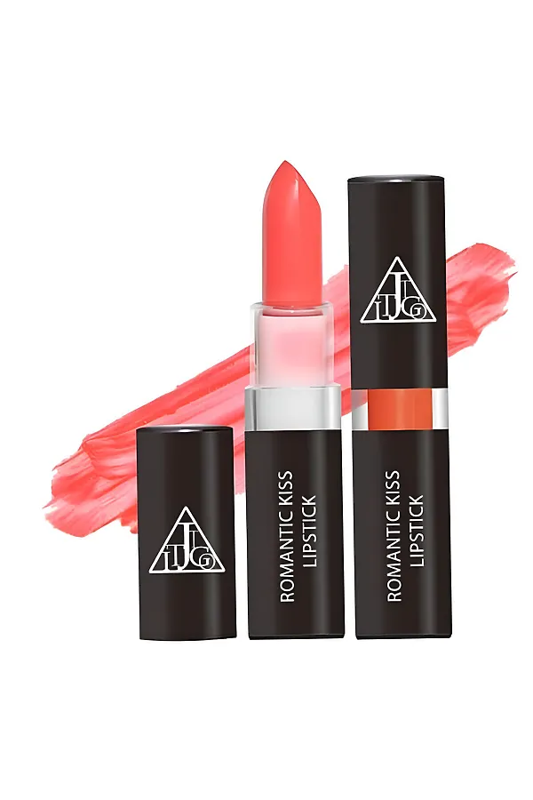 Jigott Кремовая помада для губ / Romantic Kiss Lipstick 04, Cutie Orange, 3,5 г KRISTALLER, 04, cutie orange - фото 2