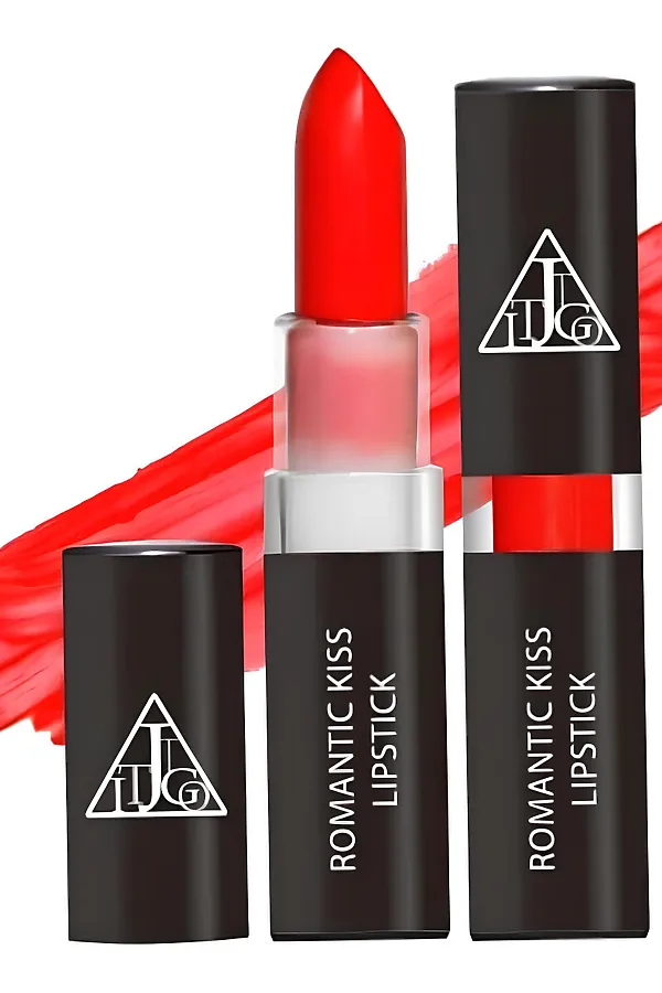Jigott Кремовая помада для губ / Romantic Kiss Lipstick 09, Sexy Red, 3,5 г KRISTALLER, 09, sexy red - фото 2