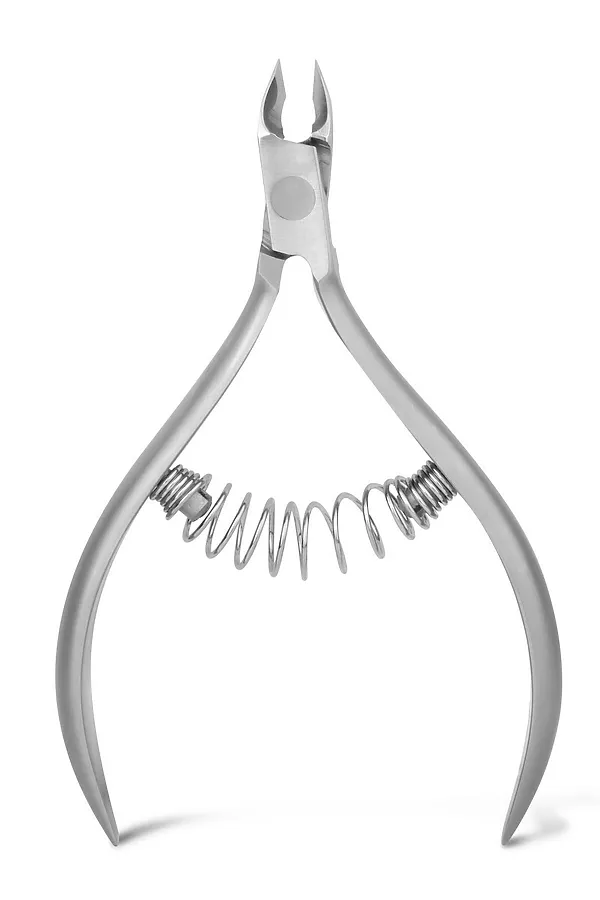 Frau Finger Кусачки маникюрные для кутикулы / Professional FNP-206/5DP, спиральная пружина, ручная заточка, 5 мм KRISTALLER, серый - фото 2