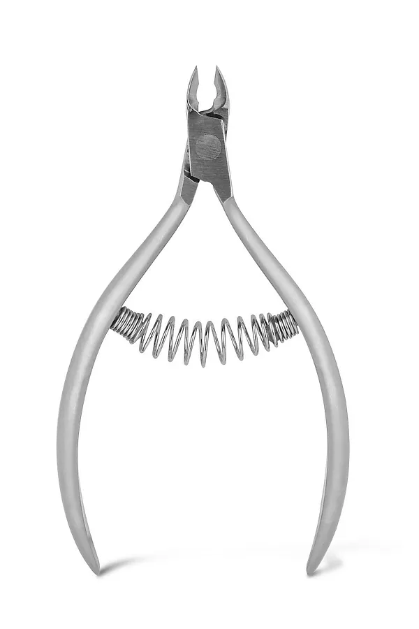 Frau Finger Кусачки маникюрные для кутикулы / Professional FNP-210/4DP, спиральная пружина, ручная заточка, 4 мм KRISTALLER, серый - фото 2