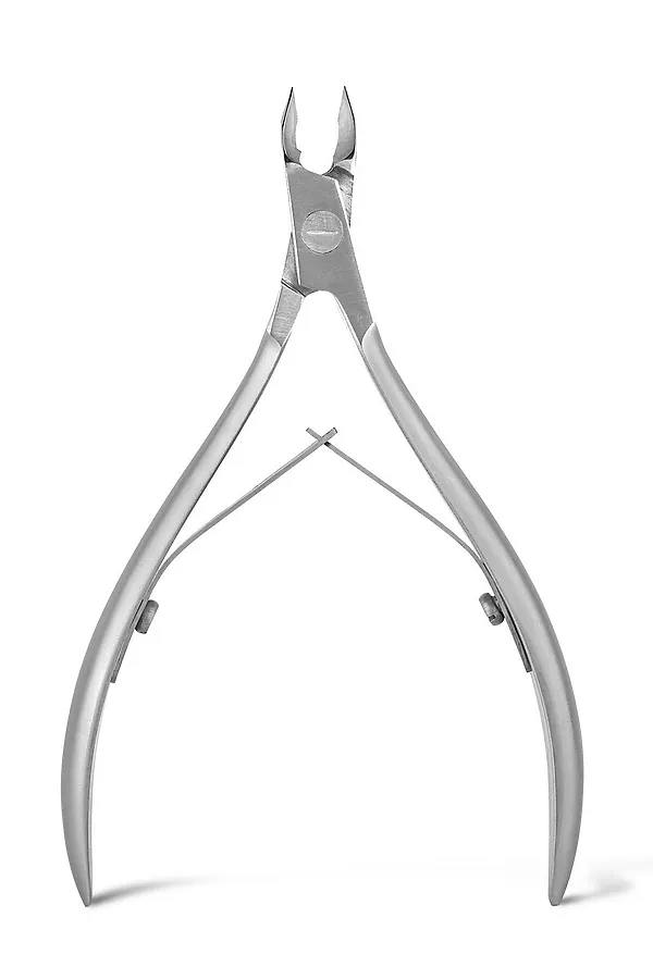 Frau Finger Кусачки маникюрные для кутикулы / Professional FNP-212/6DP, двойная пружина, ручная заточка, 6 мм KRISTALLER, серый - фото 2