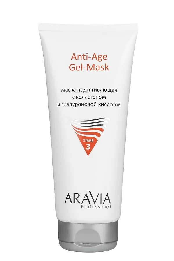 Aravia Маска подтягивающая с коллагеном и гиалуроновой кислотой Anti-Age Gel-Mask, 200 мл KRISTALLER, прозрачный - фото 2