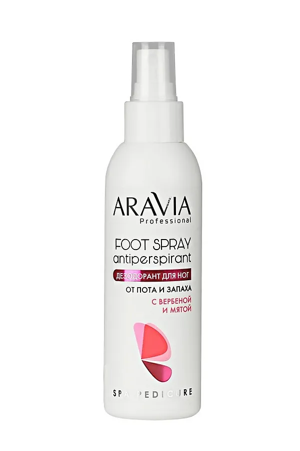 Aravia Дезодорант для ног с вербеной и мятой / Foot Spray Antiperspirant, 150 мл KRISTALLER, прозрачный - фото 2