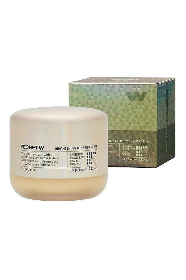 Enough Осветляющий крем для лица / Secret With Brightening Tone-up Cream, 80 г KRISTALLER, белый - фото 2