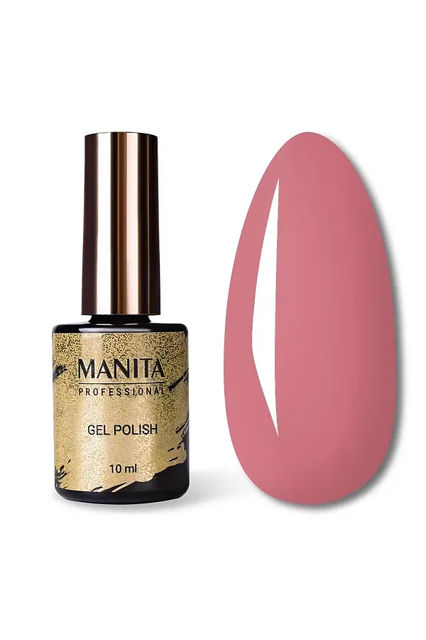 Manita Professional Гель-лак для ногтей / Classic №23, Rose Chic, 10 мл KRISTALLER, №23, rose chic - фото 2