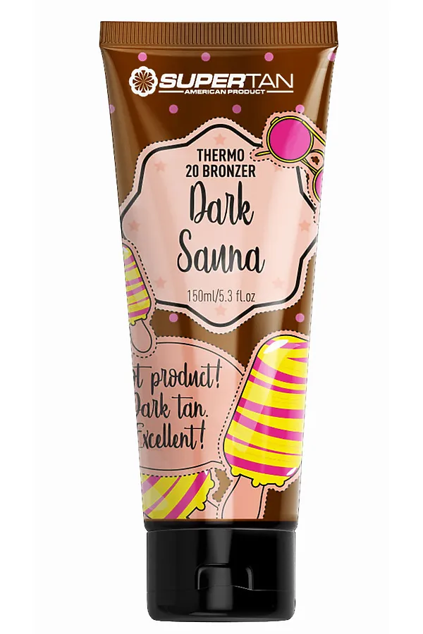 SuperTan Интенсивный бронзатор для загара / Dark Sauna Bronzer, 150 мл KRISTALLER, белый - фото 2