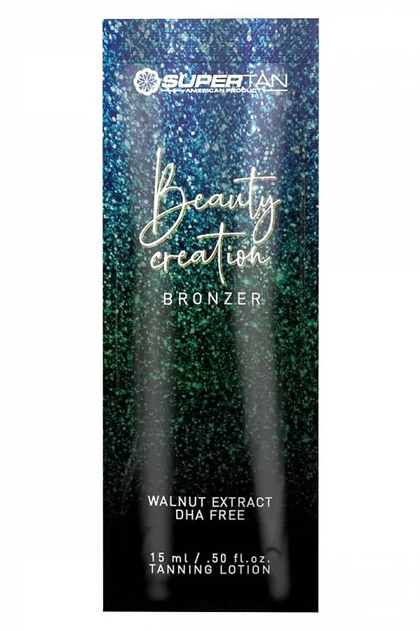 SuperTan Крем-гель с натуральными бронзаторами и витаминным комплексом / Beauty Creation, 15 мл KRISTALLER, белый - фото 2