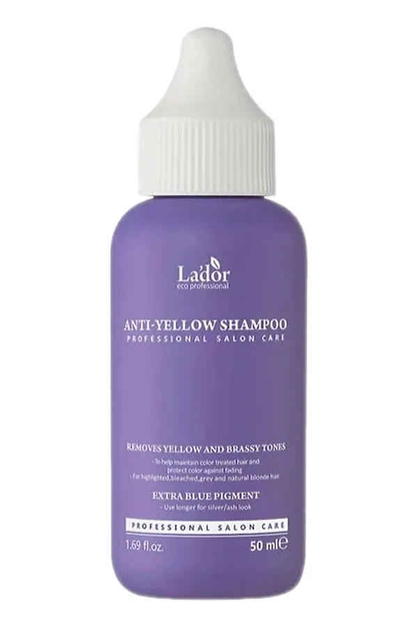 Lador Шампунь для нейтрализации желтизны / Anti-Yellow Shampoo, 50 мл KRISTALLER, белый - фото 2