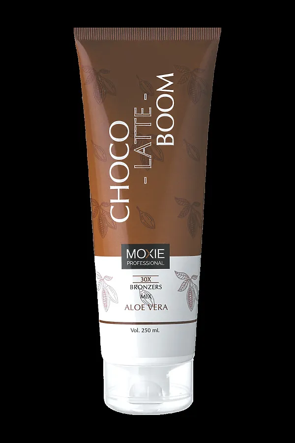 MOXIE Крема для загара Choco Latte Boom 30х Bronzers, 250 мл KRISTALLER, белый - фото 2