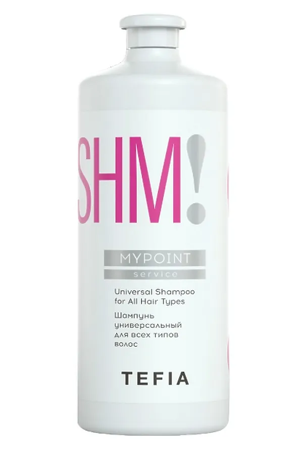 TEFIA Mypoint Шампунь универсальный для всех типов волос / Universal Shampoo for All Hair Types, 1000 мл KRISTALLER, белый - фото 2