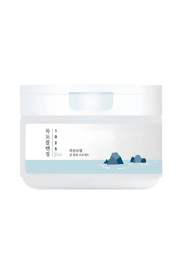 ROUND LAB Бальзам очищающий для снятия макияжа с морской водой / 1025 Dokdo Cleansing Balm, 100 мл KRISTALLER, белый - фото 2