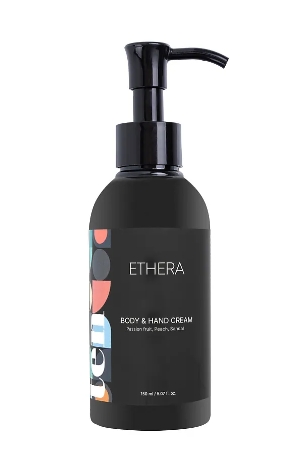 ETHERA Парфюмированный крем для рук и тела / Passion Fruit, Peach, Sandal, 150 мл KRISTALLER, белый - фото 2
