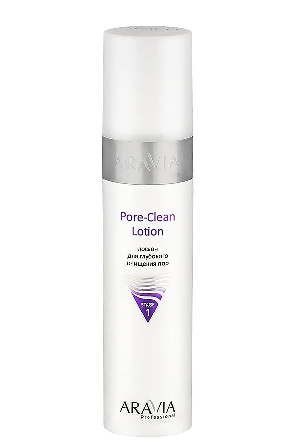 Aravia Лосьон для глубокого очищения пор / Pore-Clean Lotion250 мл. KRISTALLER, прозрачный - фото 2