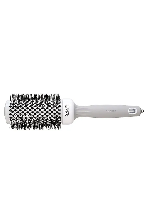 Olivia Garden Термобрашинг для укладки волос / Expert Blowout Shine White & Grey ID2005/OGBCI45, 45 мм, серый KRISTALLER, серый - фото 2