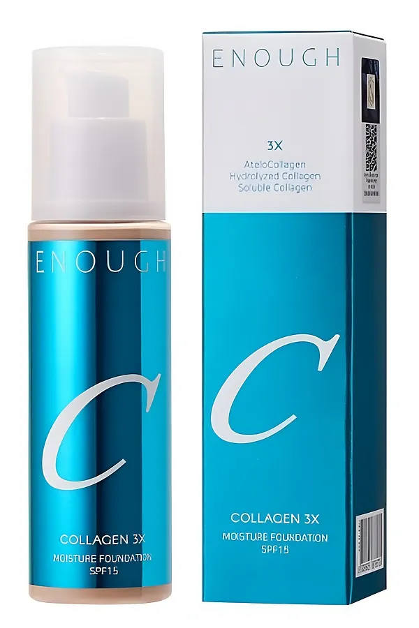 Enough Увлажняющий тональный крем для лица с коллагеном №13 / Collagen Moisture Foundation SPF15, 100 мл KRISTALLER, №13 - фото 2