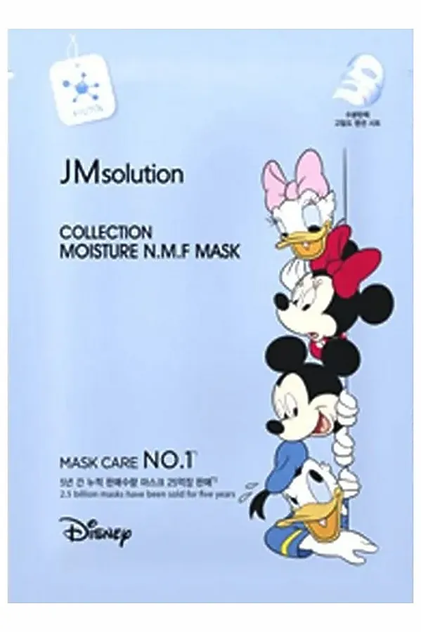JMsolution Маска тканевая с увлажняющим фактором / Disney Сollection Moisture N.M.F Mask, 30 мл KRISTALLER, белый - фото 2