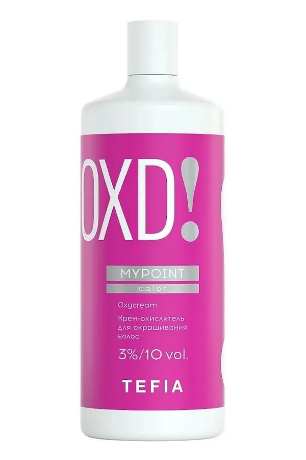 TEFIA Mypoint Крем-окислитель для обесцвечивания волос / Color Oxycream 3%, 900 мл KRISTALLER, белый - фото 2