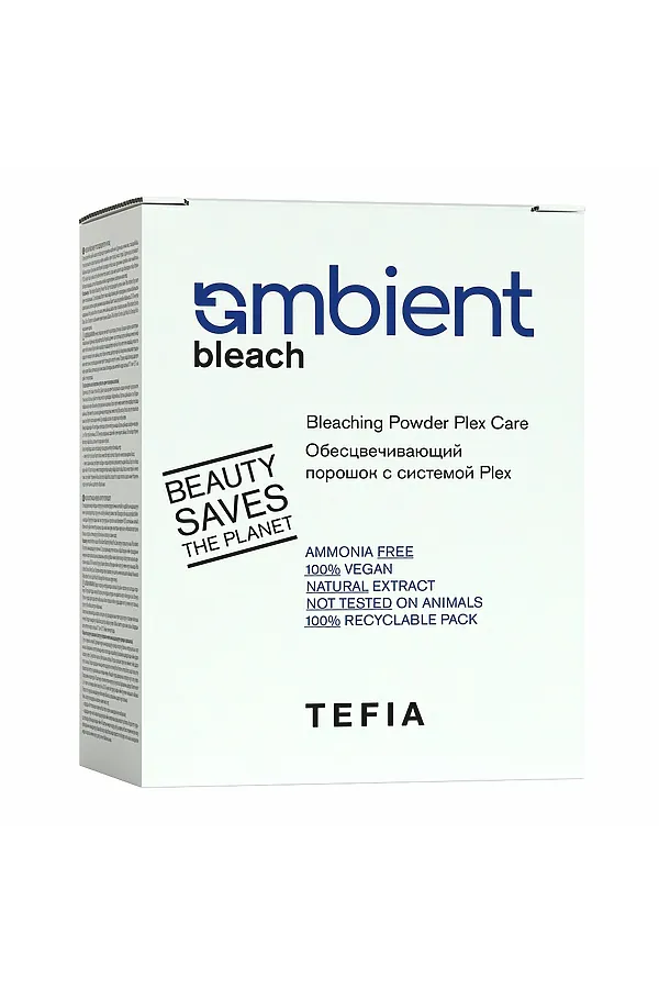TEFIA  Ambient Обесцвечивающий порошок с системой Plex / Bleach Bleaching Powder Plex Care, 500 г KRISTALLER, белый - фото 2