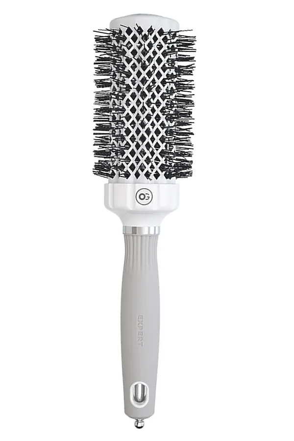 Olivia Garden Термобрашинг для укладки волос / Expert Blowout Grip White & Grey, 45 мм, бело-серый KRISTALLER, бело-серый - фото 2