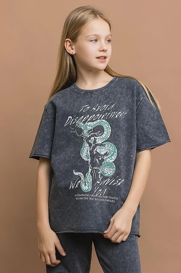 Футболка BATIK, графит - фото 2