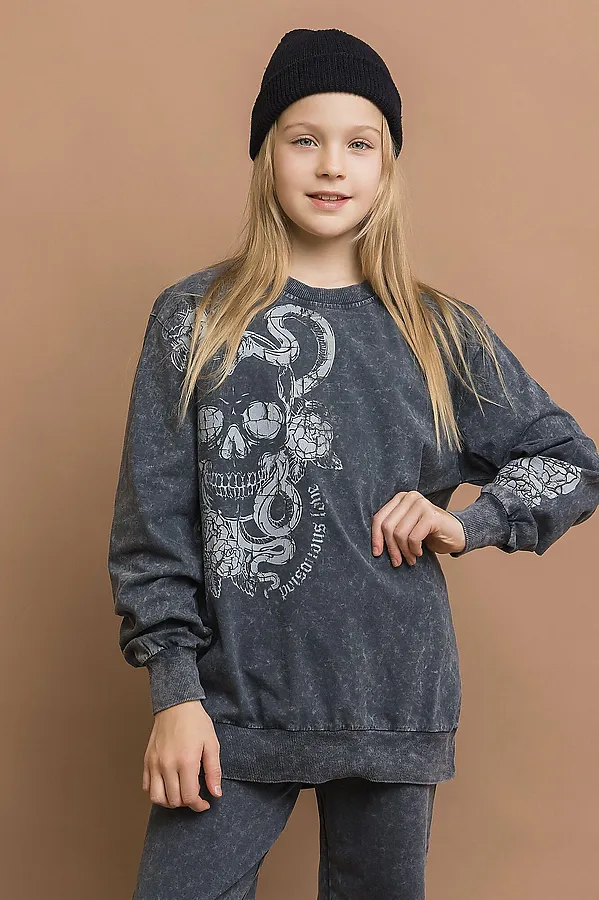 Свитшот BATIK, графит - фото 2