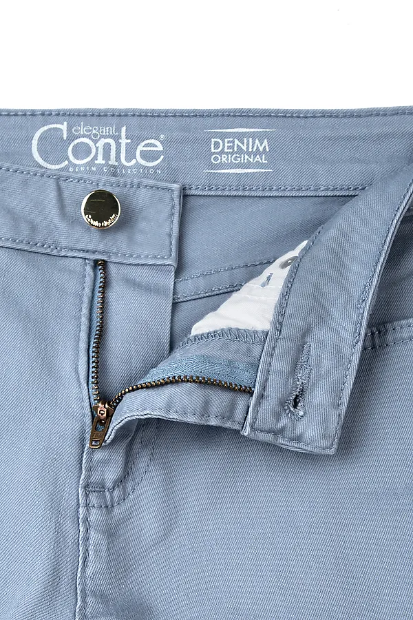 Джинсы CONTE ELEGANT, серый - фото 2