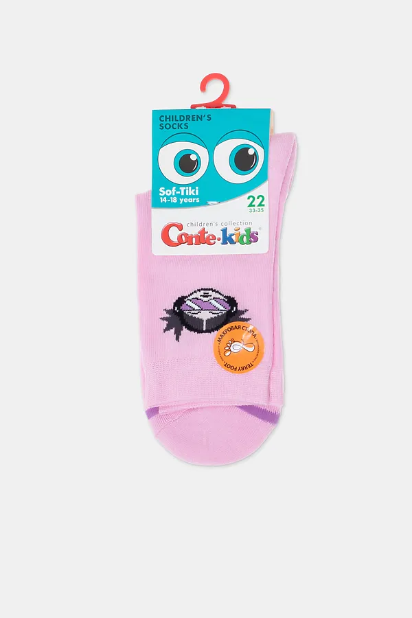 Носки CONTE KIDS, светло-розовый - фото 2