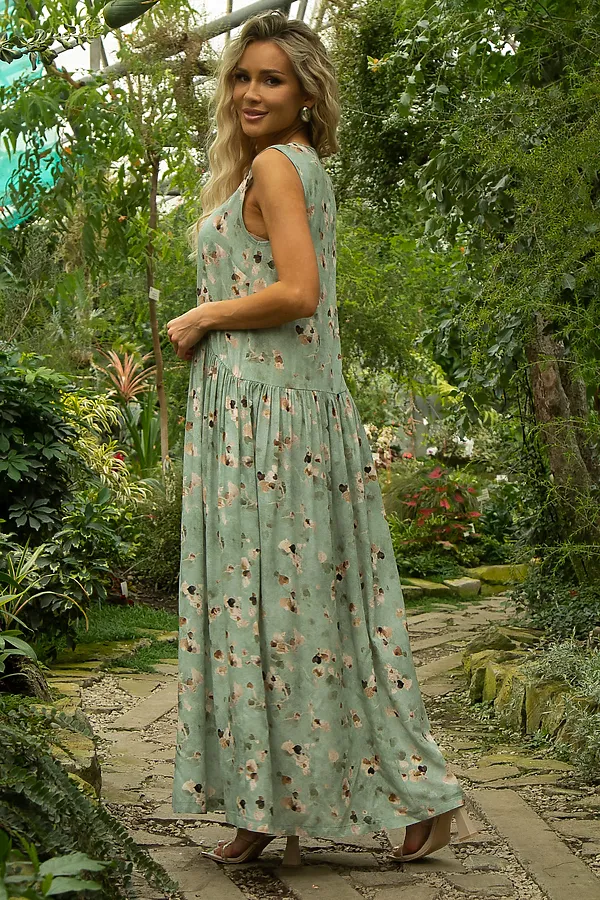 Сарафан LADY TAIGA, олива - фото 2