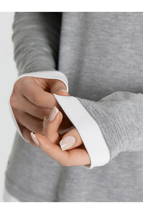 Комплект (Джемпер+Брюки) MARK FORMELLE, средне -серый меланж 4425-в - фото 2